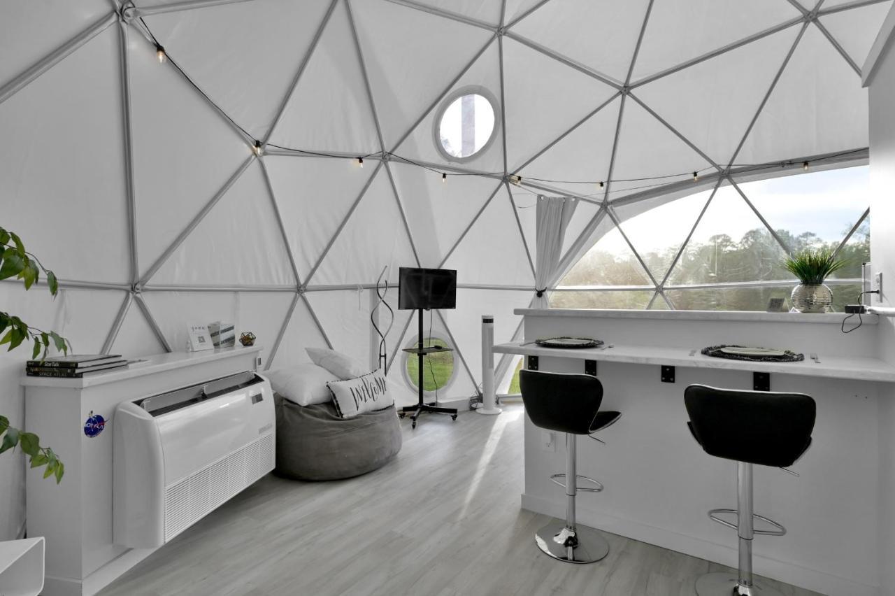 Private Luxury Glamping Geo Dome W Hot Tub Hotel Coldspring Bagian luar foto